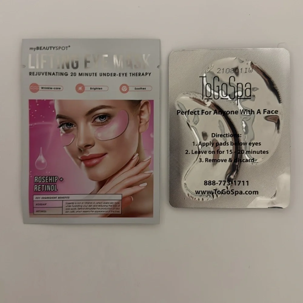 Facial mask bundle + rose quartz Gus sha sculpting stone